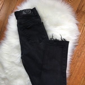 90s Faded Glory faded black denim